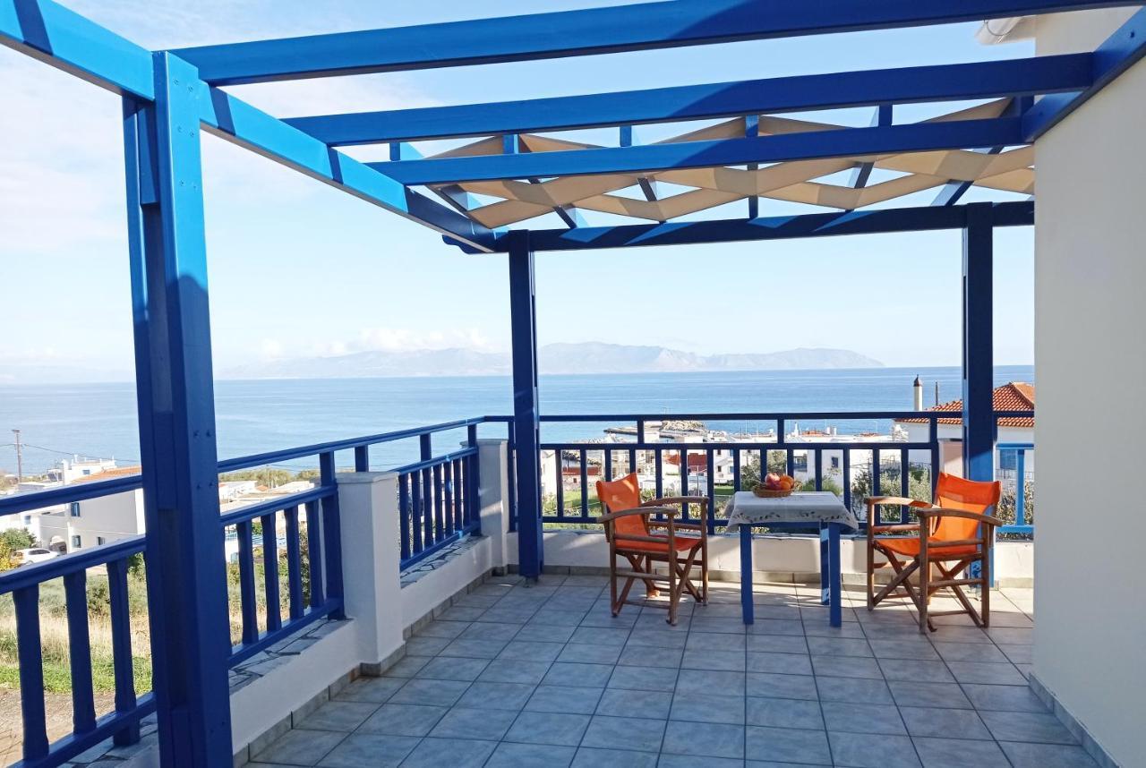 Evangelia House Sea View Apartments Agia Pelagia  외부 사진
