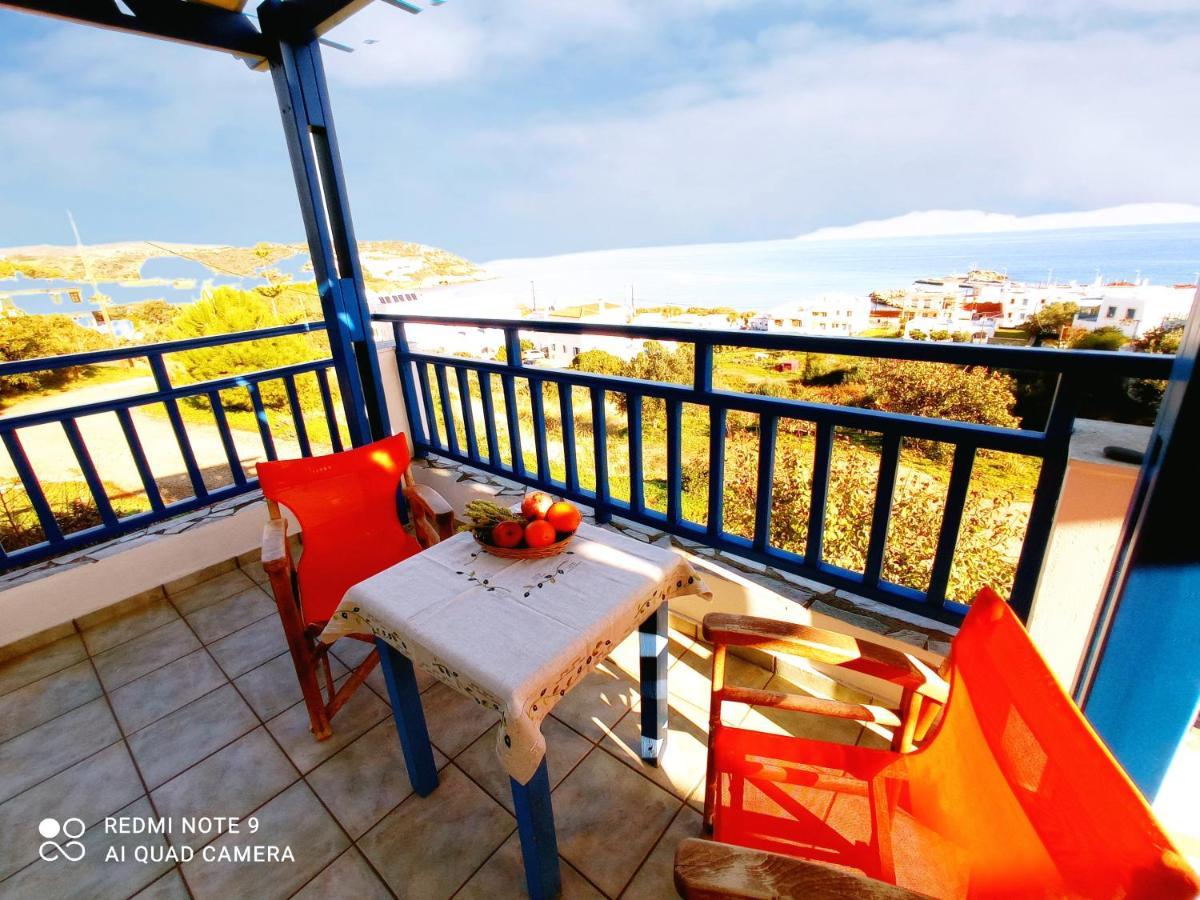 Evangelia House Sea View Apartments Agia Pelagia  외부 사진
